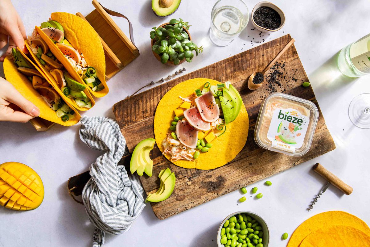 Poke Bowl Wrap Met Tonijn En Mango