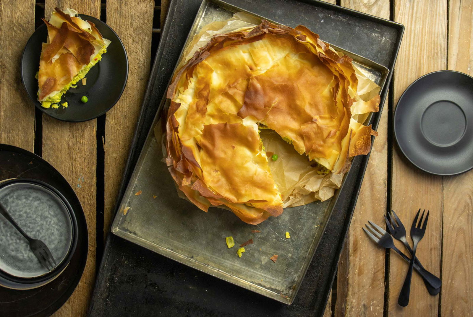 Preitaart Met Pangasiusfilet