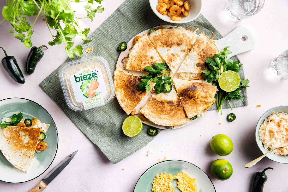 Quesadillas Met Garnalen En Jalapenos