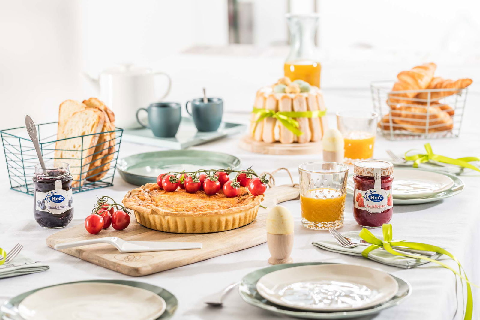 Quiche Lorraine Met Bosbessenjam