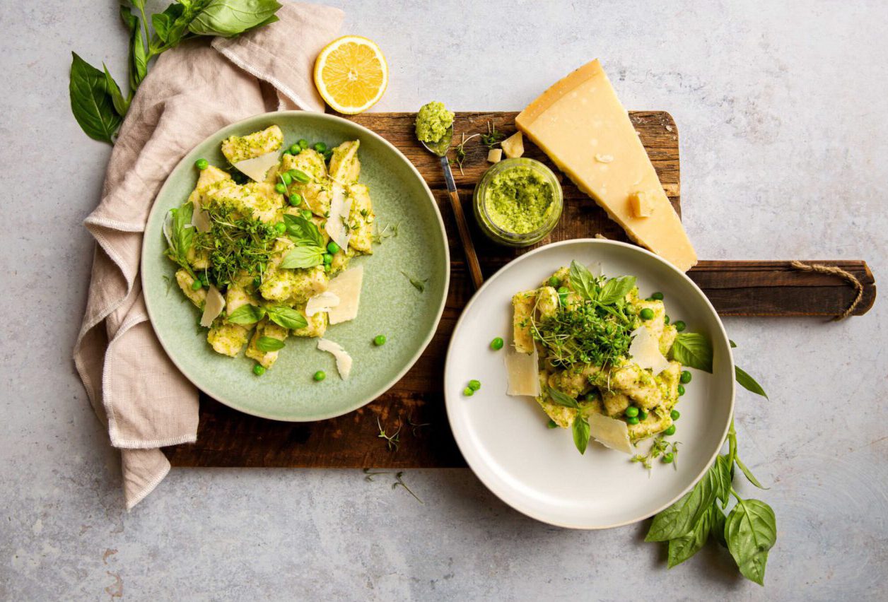 Ricotta Gnocchi Met Broccolipesto