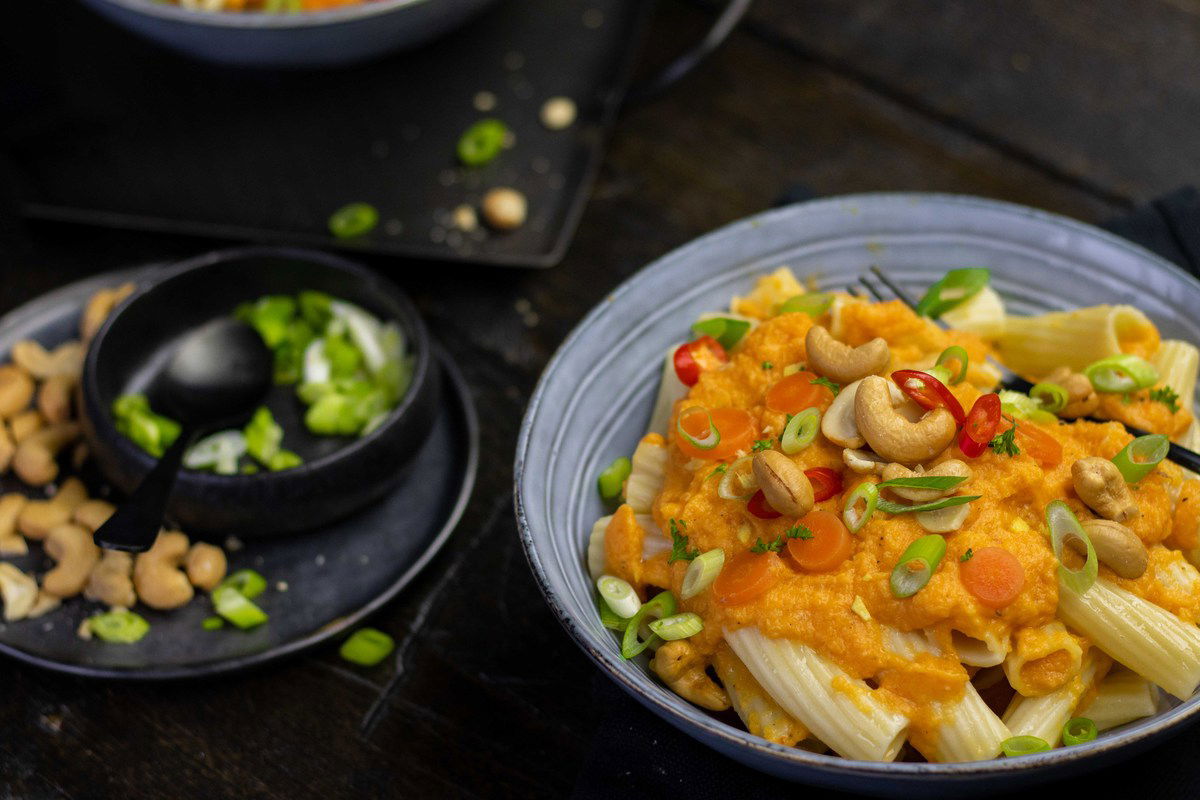 Rigatoni Met Wortelsaus