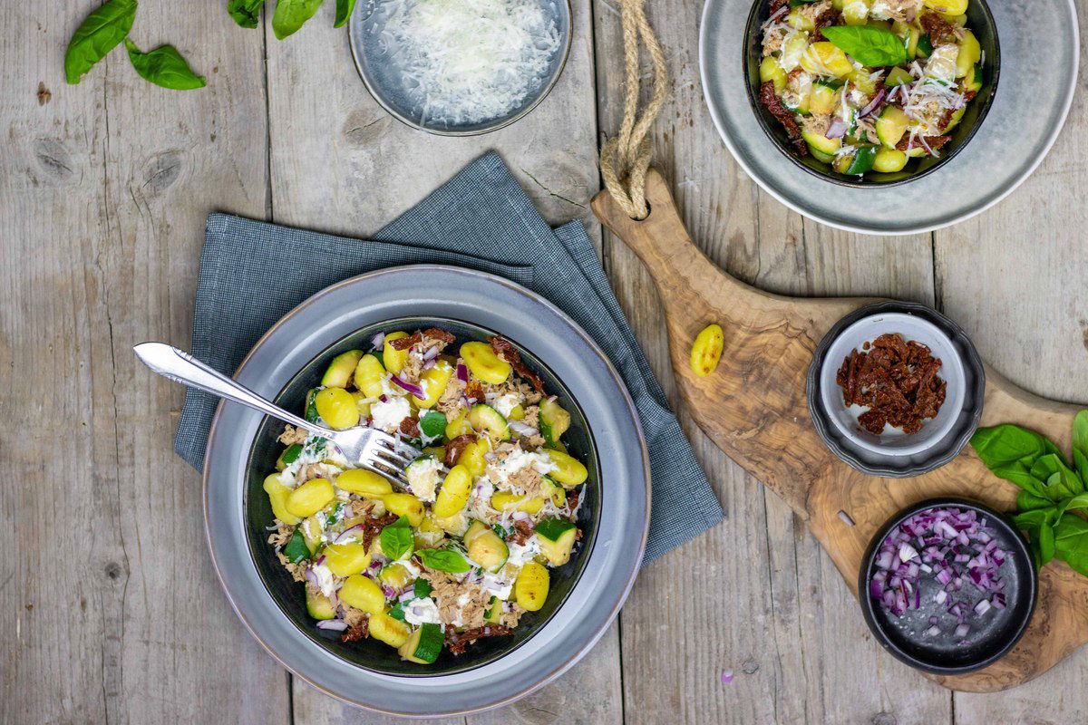 Romige Gnocchi Met Tonijn En Courgette