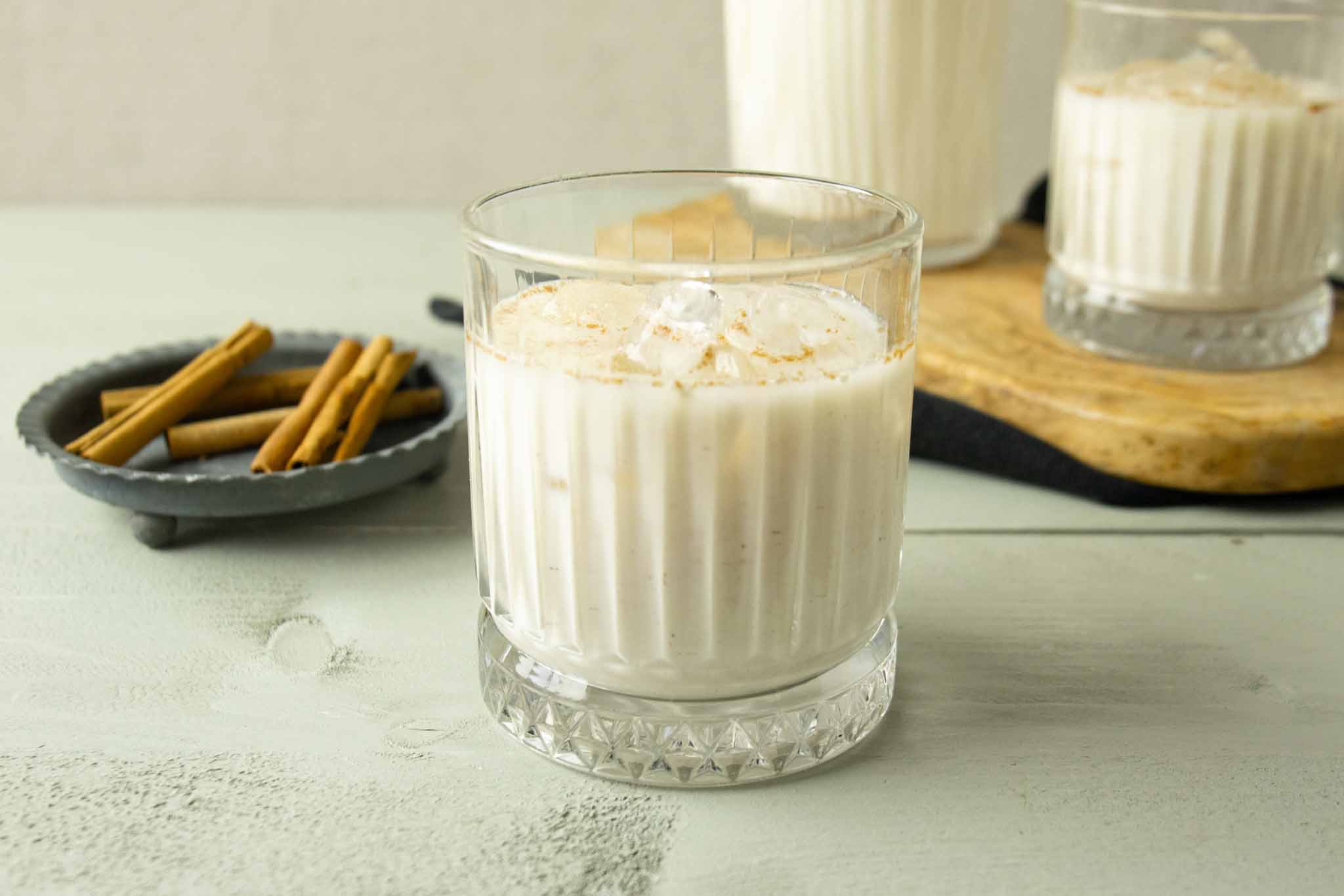 Romige Rijstmelk Met Kaneel
