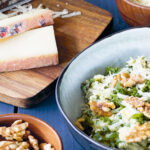 Rucola stamppot met Gruyère kaas