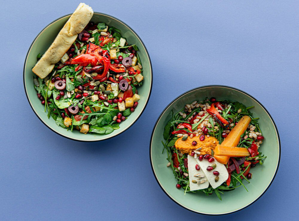 Saladebowl Met Groenten En Granen Van Annemax