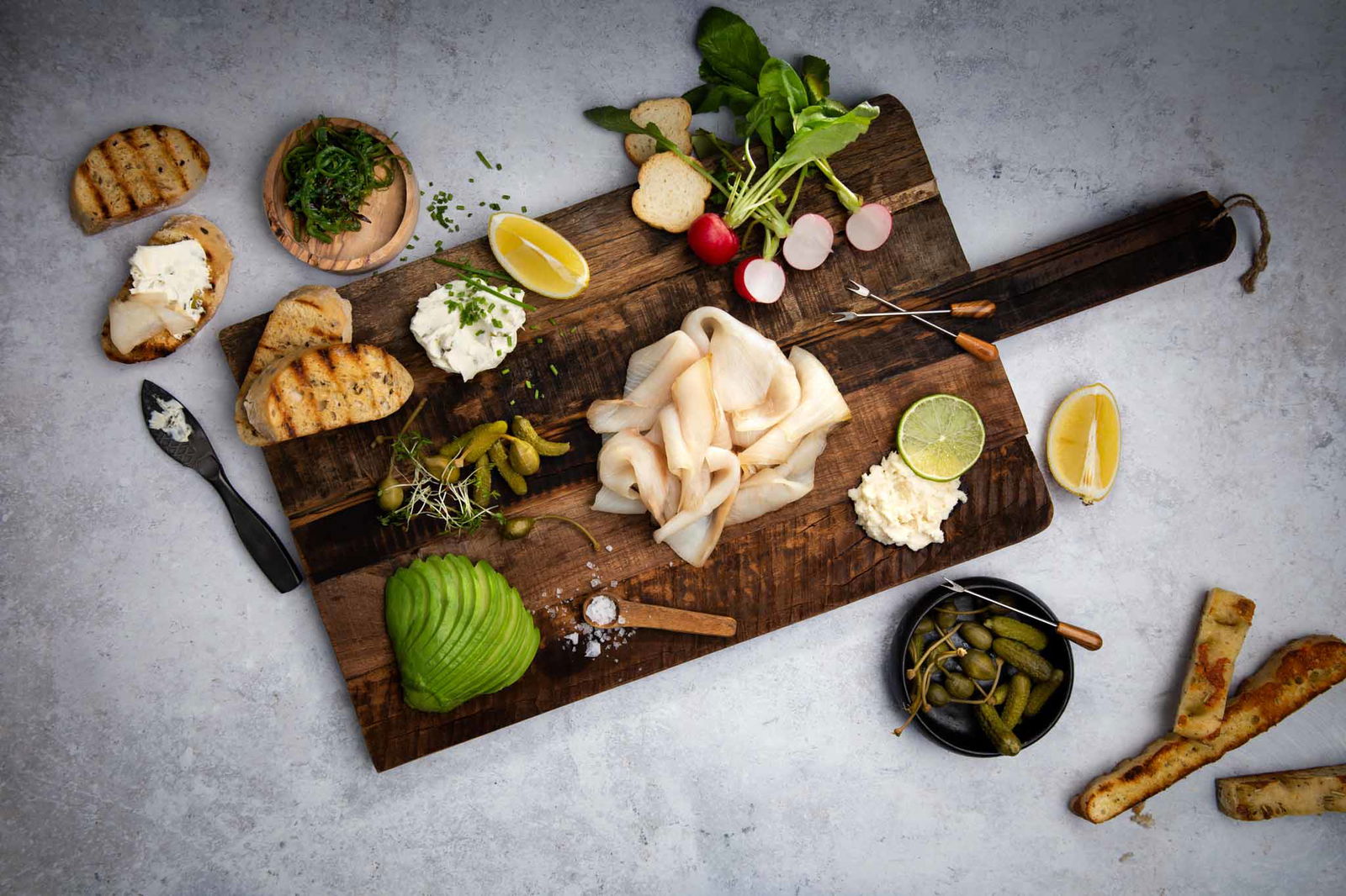 Seacuterie Borrelplank