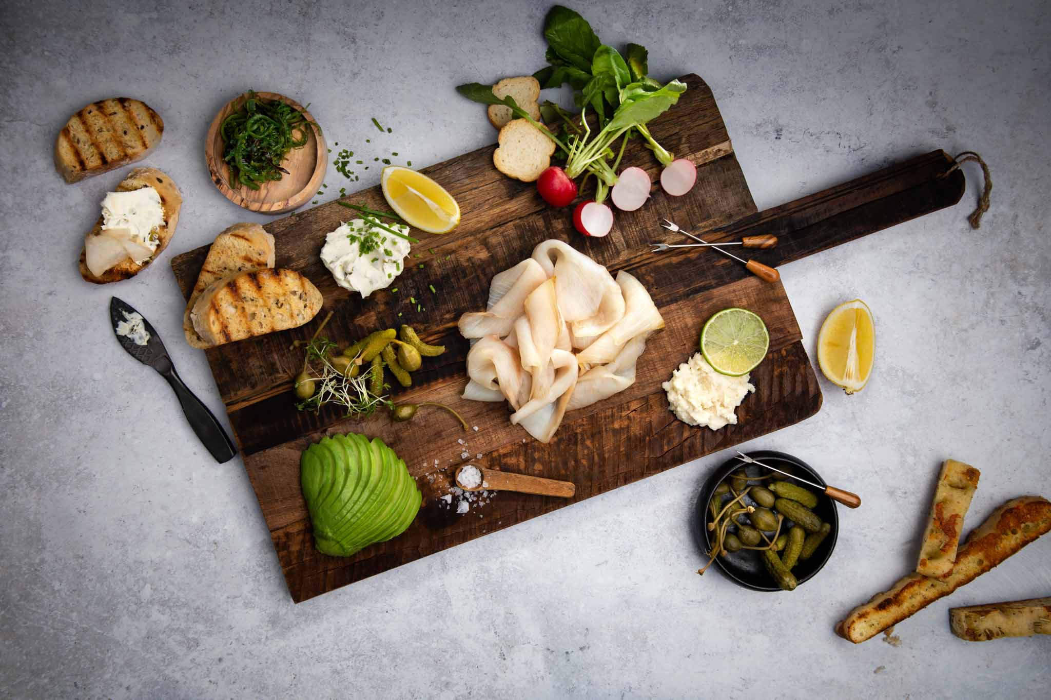 Seacuterie Borrelplank