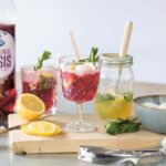 Sgroppino mocktail met cassis