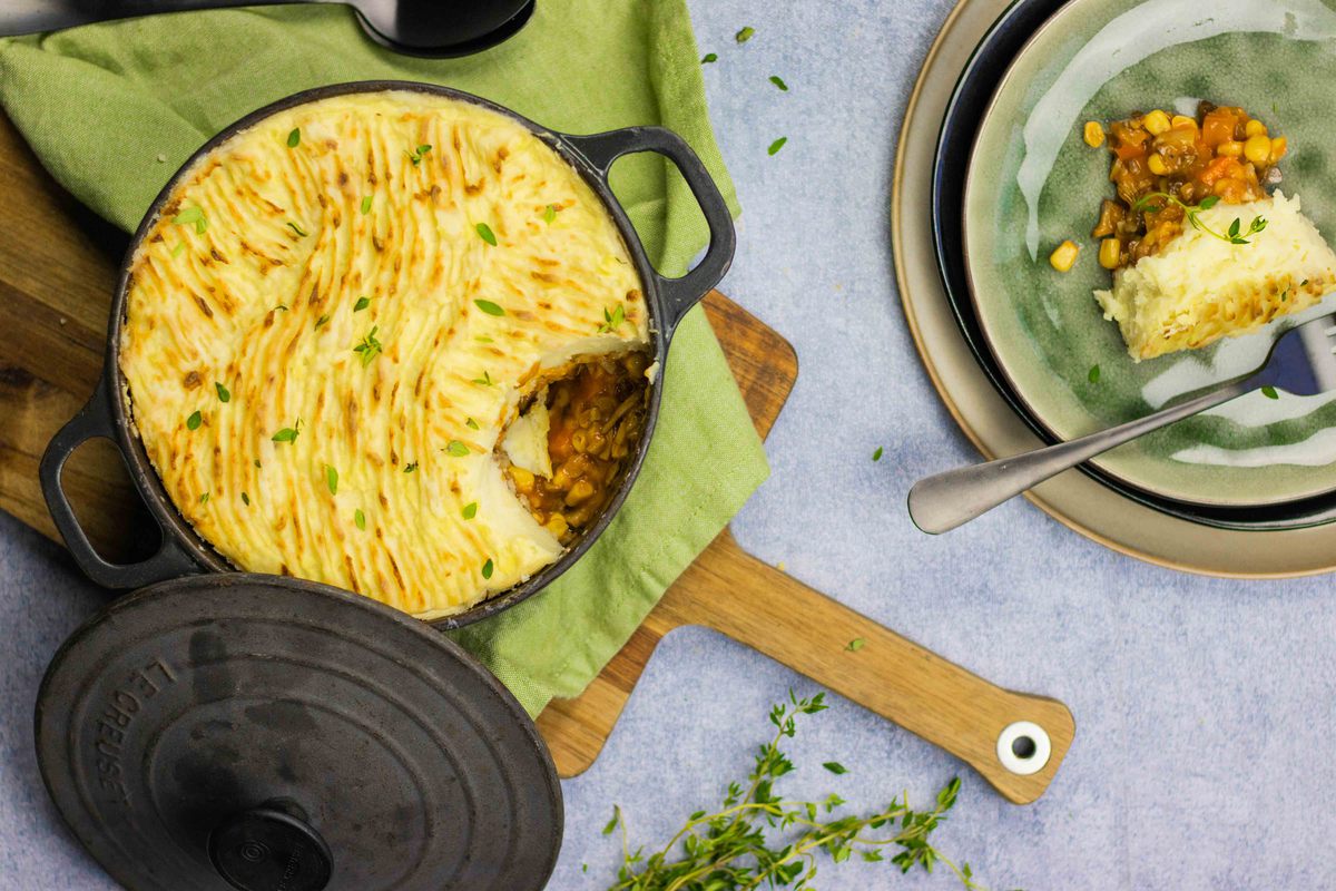 Shepherds Pie Met Kastanjechampignons