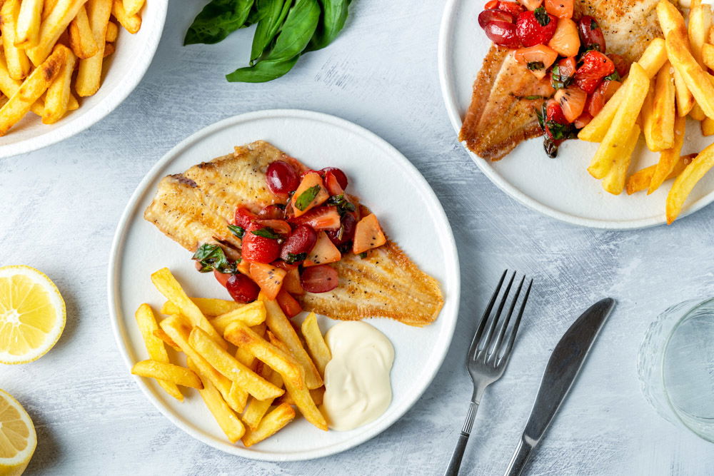 Sliptong Picasso Met Ovenfrietjes