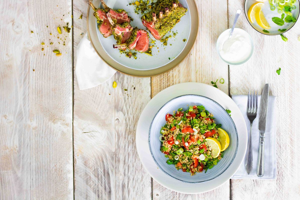 Tabouleh Met Lamskoteletjes
