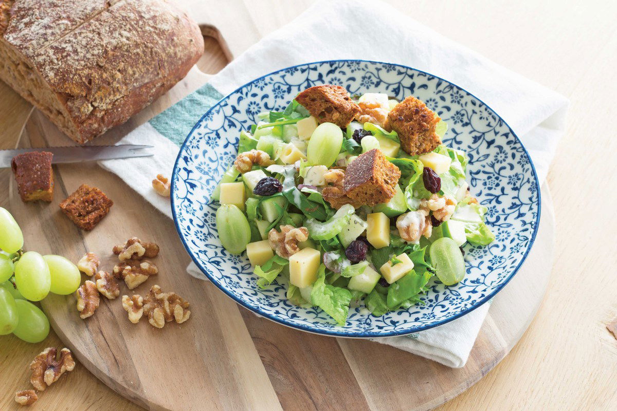 Waldorfsalade Met Homemade Croutons