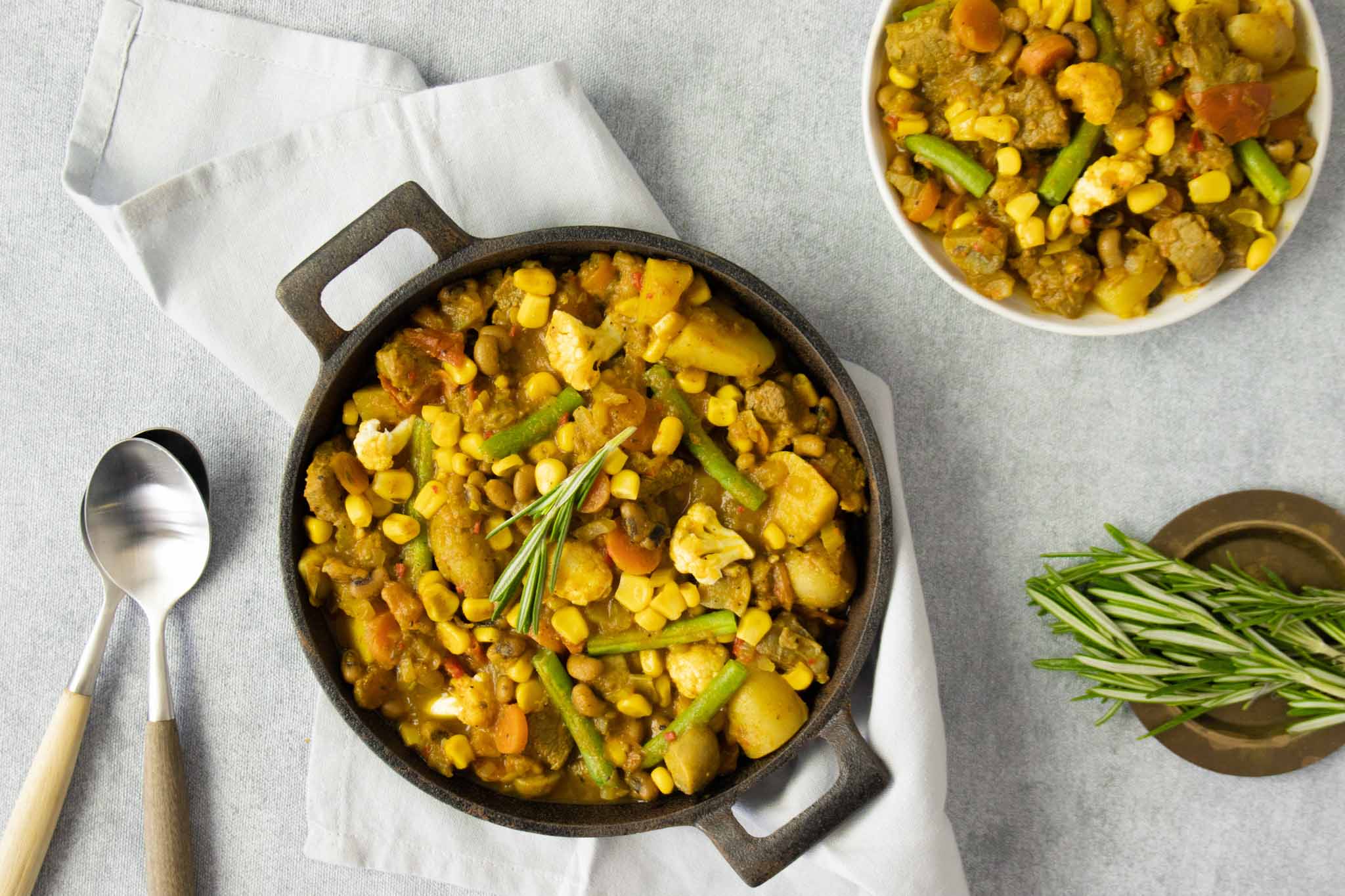 Zomers Maaltijdpannetje Met Rundvlees