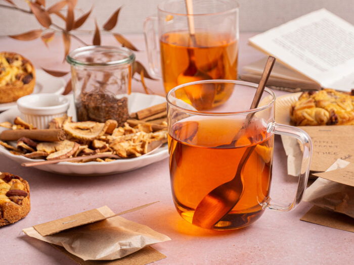 Herfstthee met appeltaartsmaak