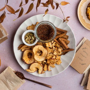 Herfstthee met appeltaart smaak