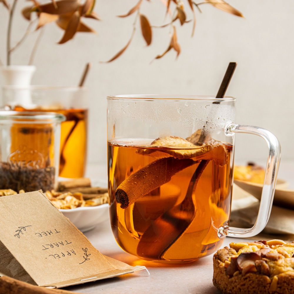 Herfstthee met appeltaartsmaak