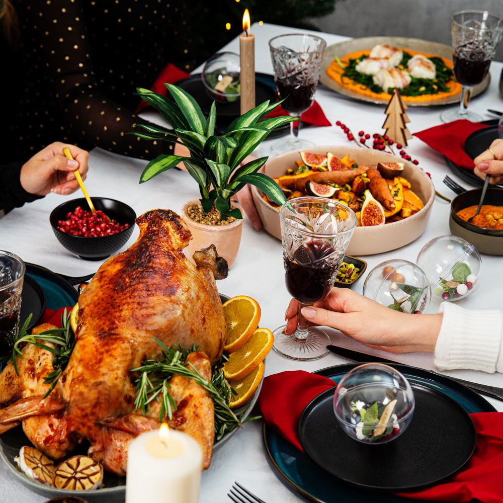 Kalkoen met sinaasappelglazuur