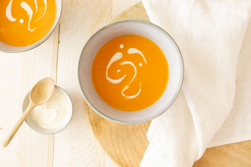 Romige rooibos tomatensoep