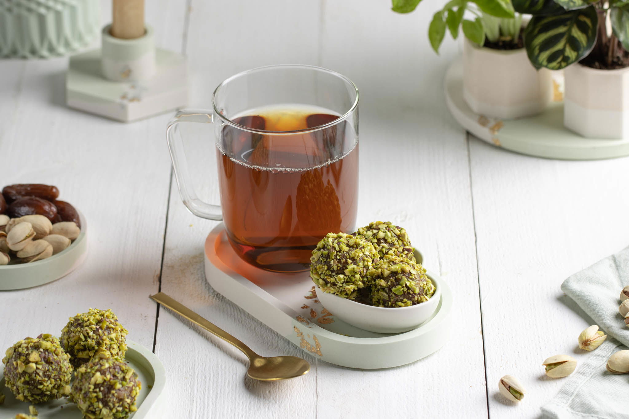 Pistache bliss balls