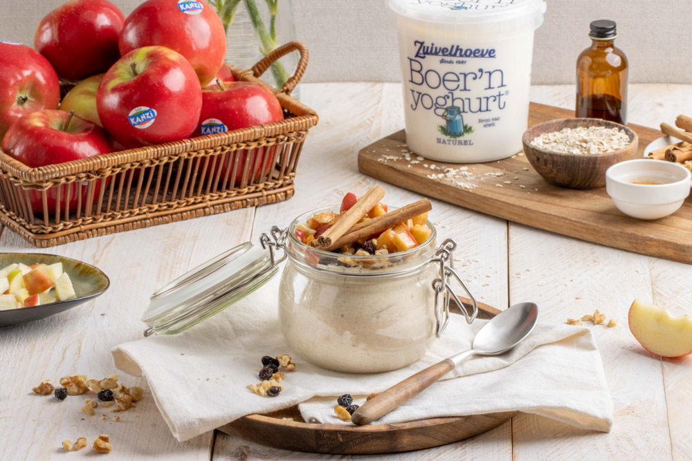 Apple Pie Overnight Oats