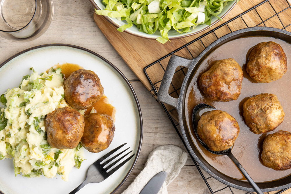 Familie Van Gestel Gehaktballen Met Andijviestamppot