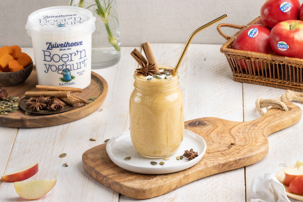 Pumpkin Spice Apple Smoothie