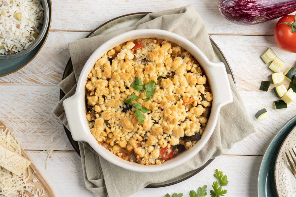 Ratatouille Crumble