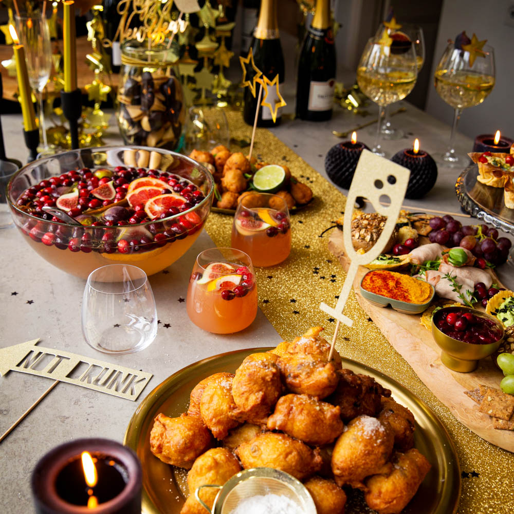 Oud & nieuw borrelplank