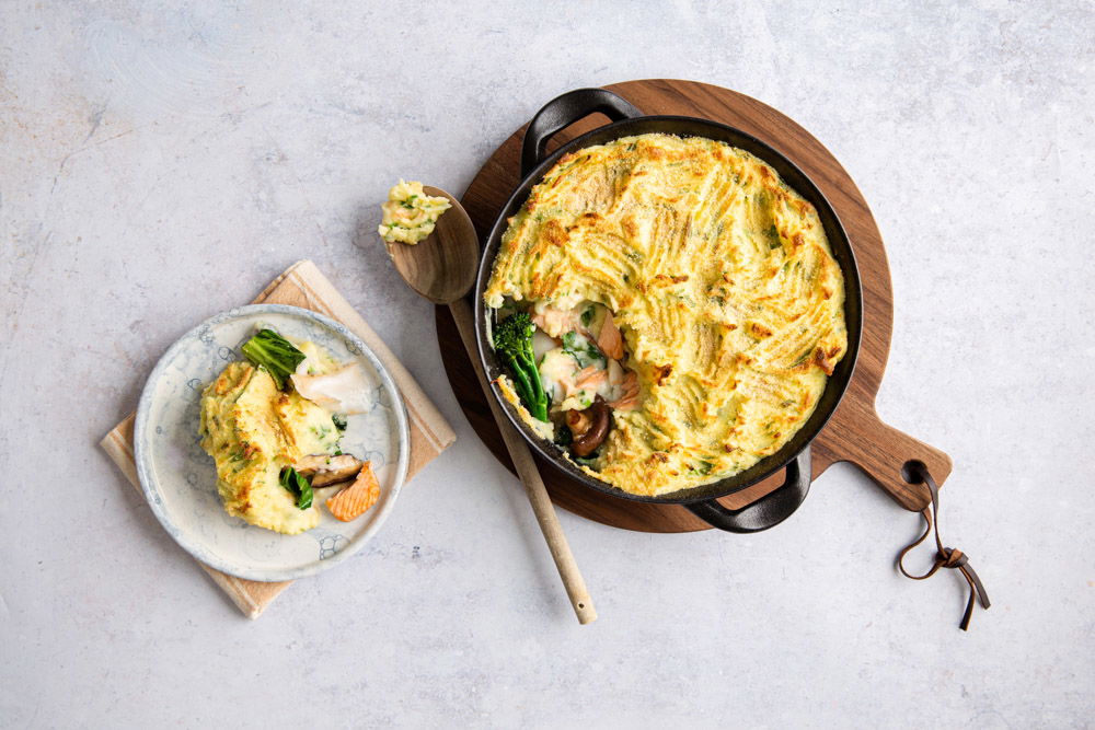 Vispie Met Aziatische Groenten