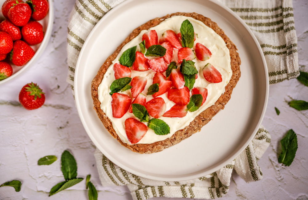 aardbeien-roomtaartje
