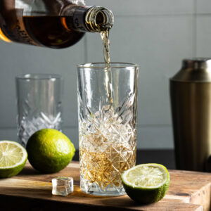 Cocktail dark 'n stormy