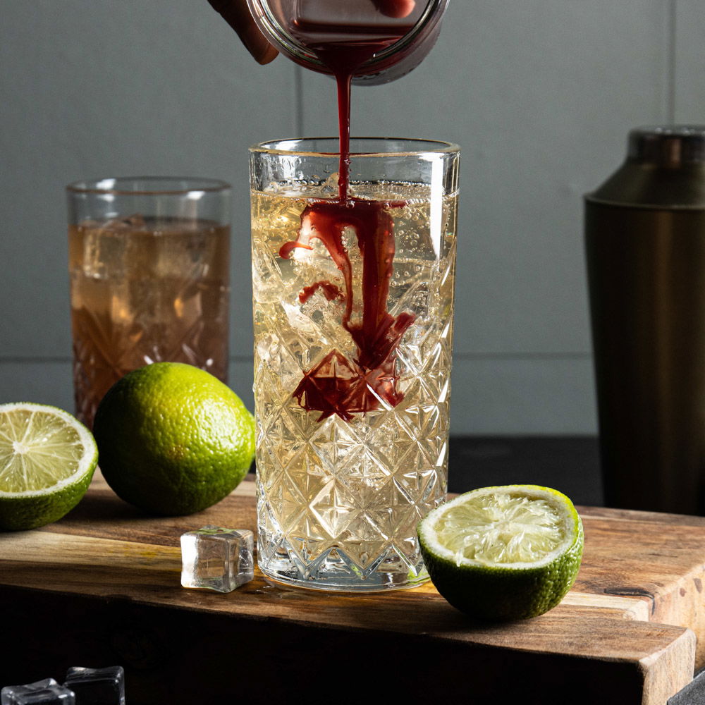 Cocktail dark 'n stormy