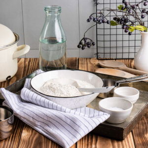 brood bakken zonder kneden