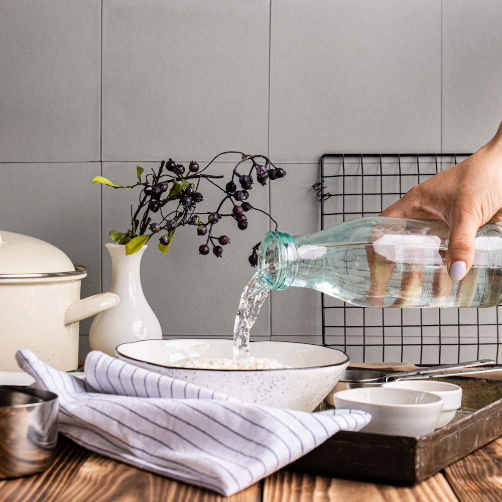 brood bakken zonder kneden