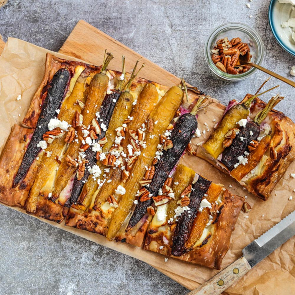 Vega Regenboog Plaattaart Recept