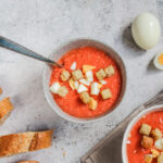 Salmorejo: koude tomatensoep met ei