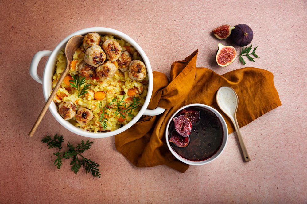 VSZ Hutspot Hutspot Met Kip Gehaktballen En Vijgen Port Jus (2)