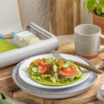 Spinazie wraps met groenten en falafel