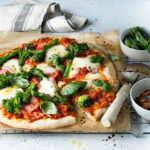 Pittige pepperoni pizza