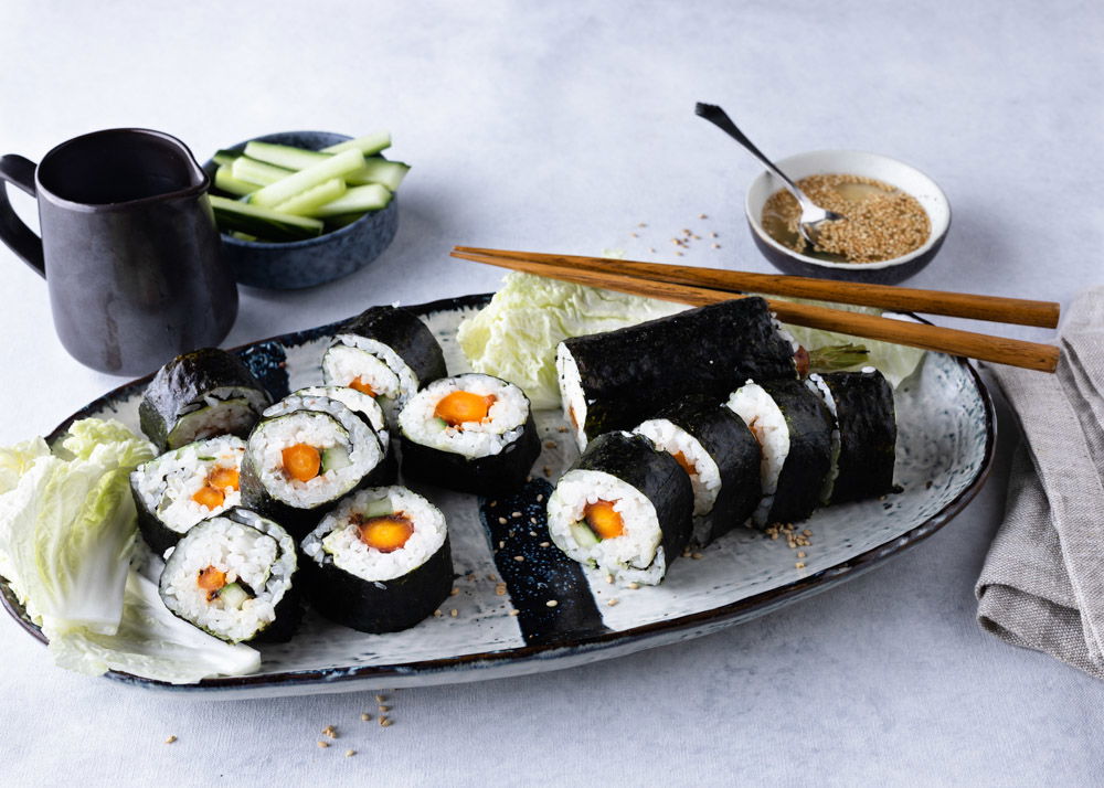 Sushi Met Miso Worteltjes 1