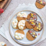 Disco stroopwafeltjes met chocolade