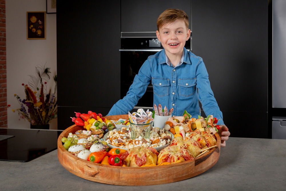 Kids borrelplank van Tijn