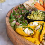 Wraphapjes met asperge, rauwe ham en ei