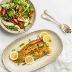 Gebakken zeetong ‘meunière’ met frisse salade