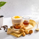 Corretto amaretto iced cappuccino