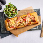 Gevulde ciabatta met gehakt