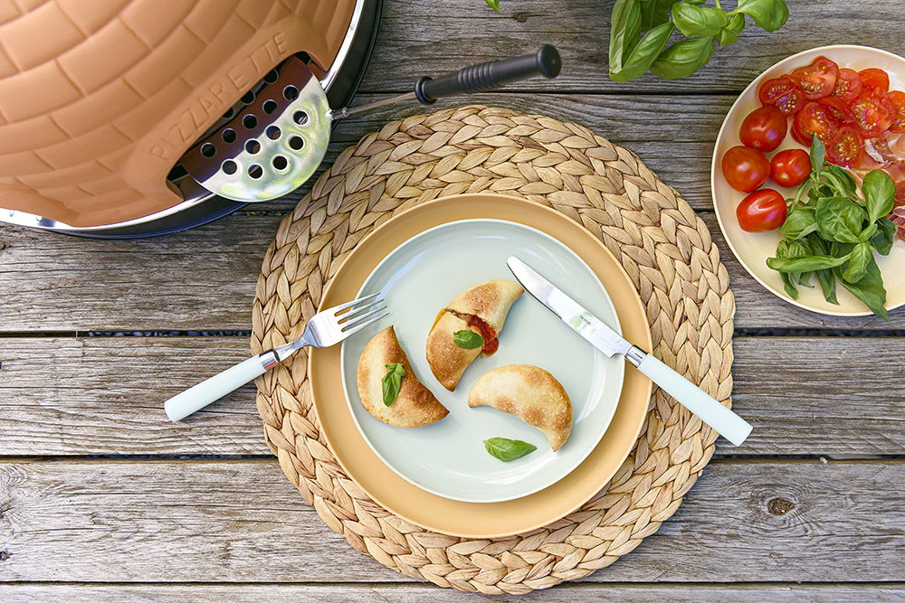 calzone met parmaham