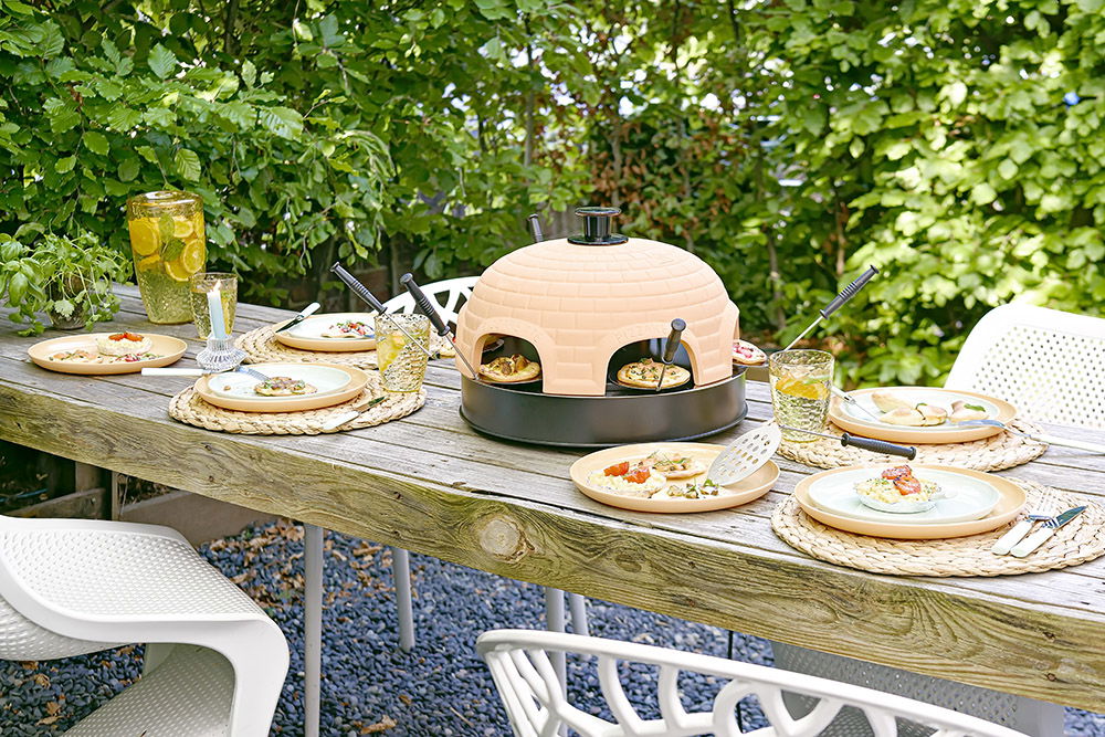 Tafelsetting Pizzarette