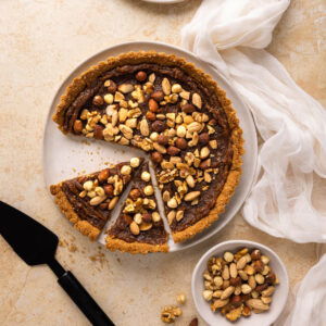 Karameltaart zonder toegevoegde suikers